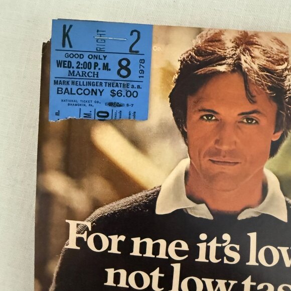 Vintage 1978 Timbuktu Playbill and Ticket Broadway Mark Hellinger Theatre Kitt - Picture 2 of 11